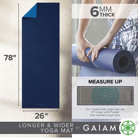 Gaiam Yoga mat Plus Mat Bag - Picture 9 of 9